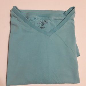 5/$20 Polo Ralph Lauren Women's V Neck T Shirt in Size L
